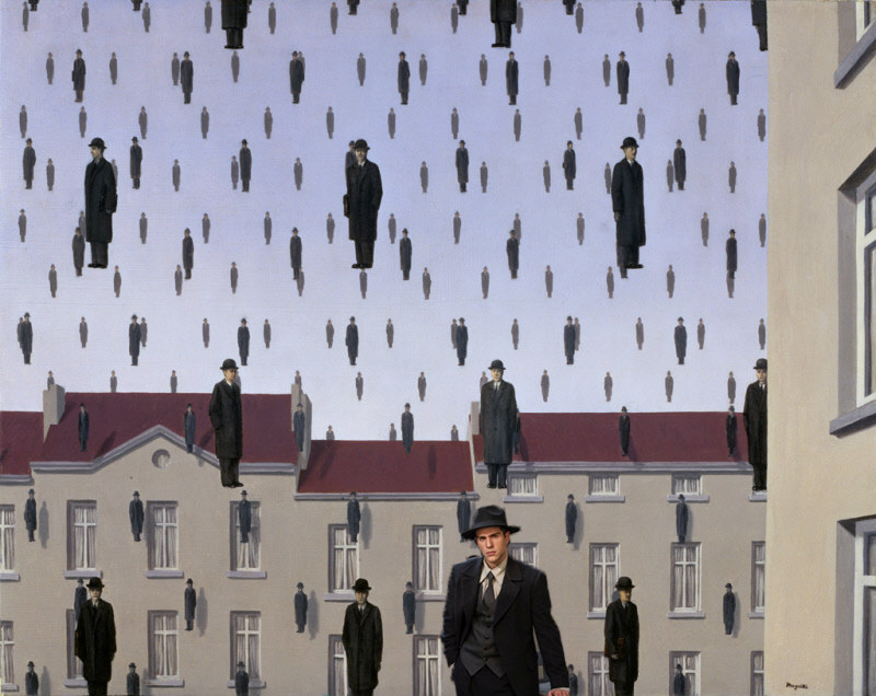 Vatanım Sensin Sanatla buluşuyor Magritte - Golconda